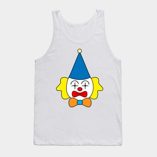 Clown - funny face. Tank Top